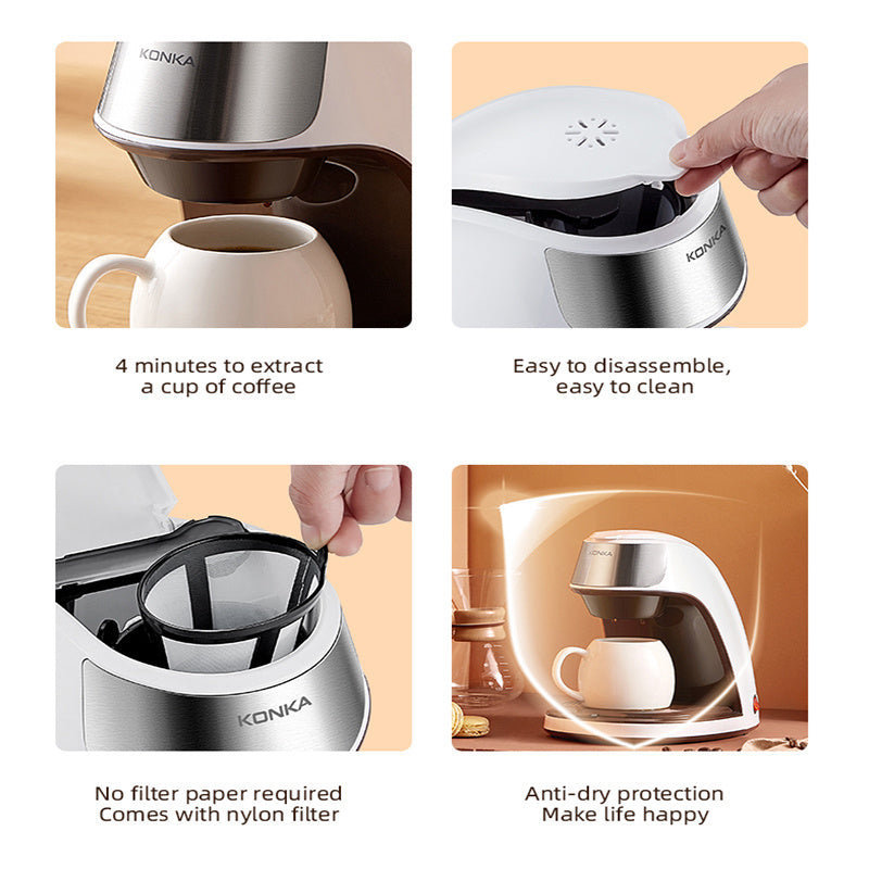 Automatic Portable Coffee Machine for Home Office