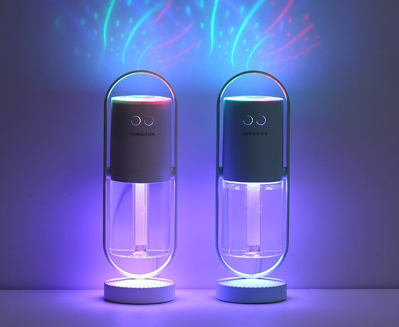 USB Air Humidifier with Projection Night Light