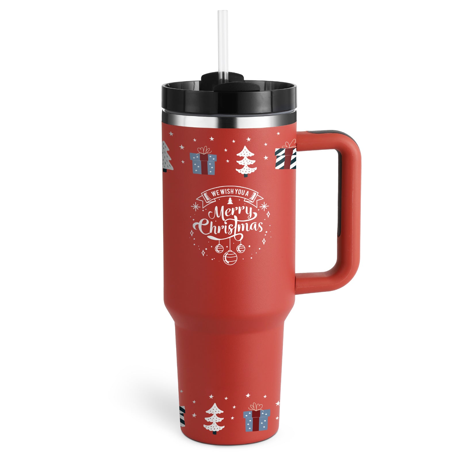 40oz Insulated Stainless Steel Tumbler with Handle