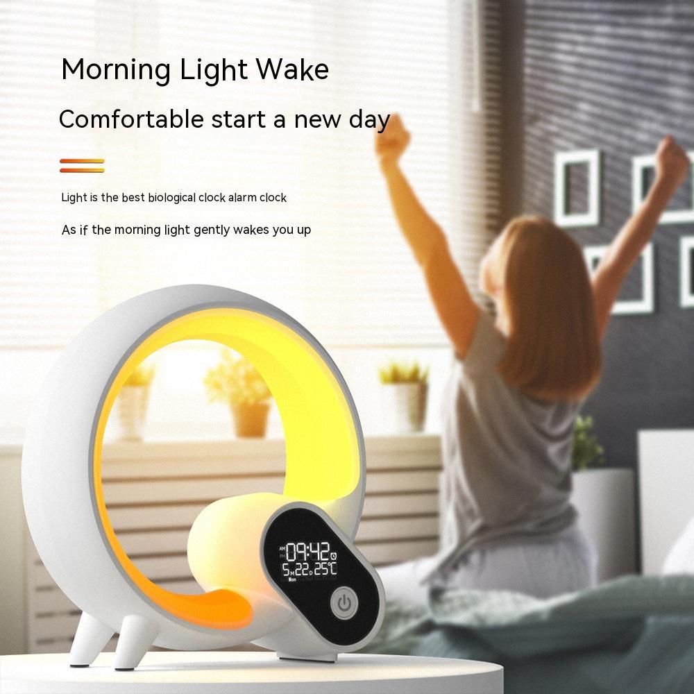 Bluetooth Sunrise Alarm Clock with Atmosphere Light