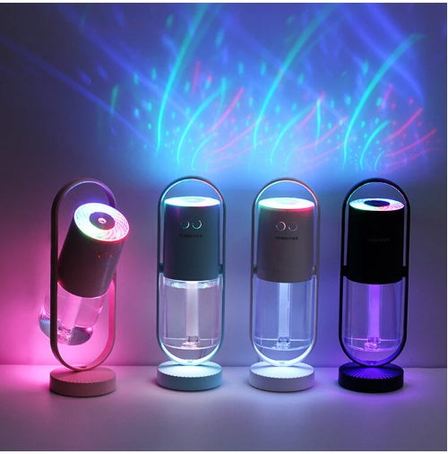 USB Air Humidifier with Projection Night Light