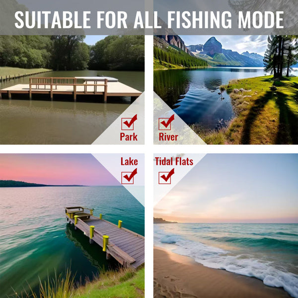 Portable Folding Camping Recliner Chair with Backrest