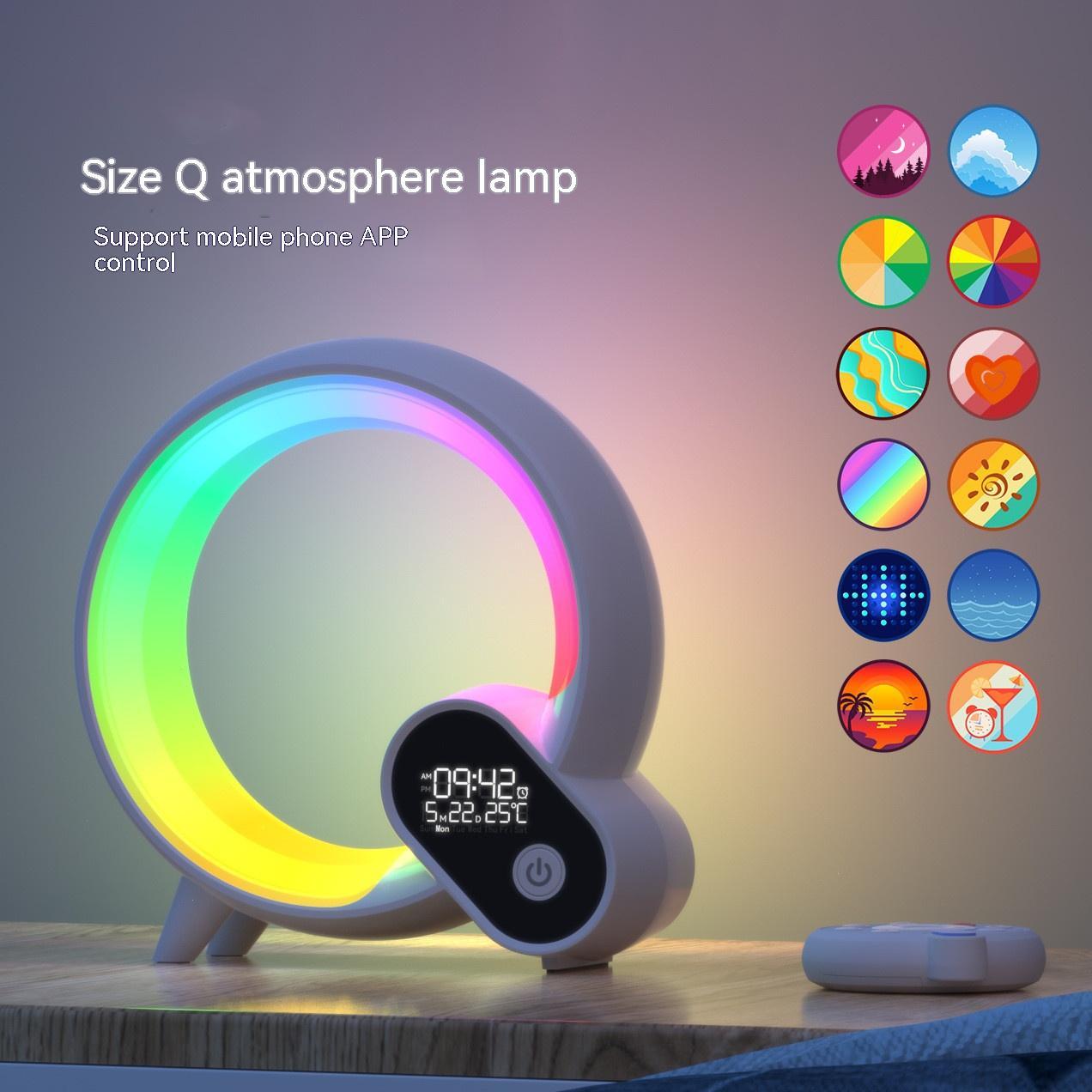 Bluetooth Sunrise Alarm Clock with Atmosphere Light