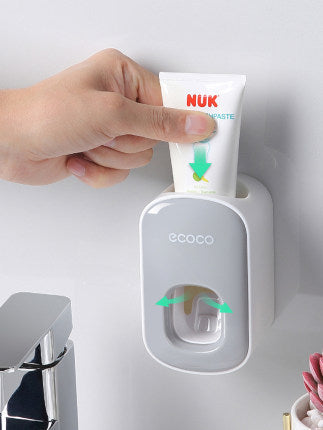 Wall Mounted Automatic Toothpaste Dispenser Set