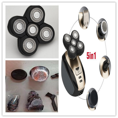 5-in-1 Electric Shaver Razor for Men