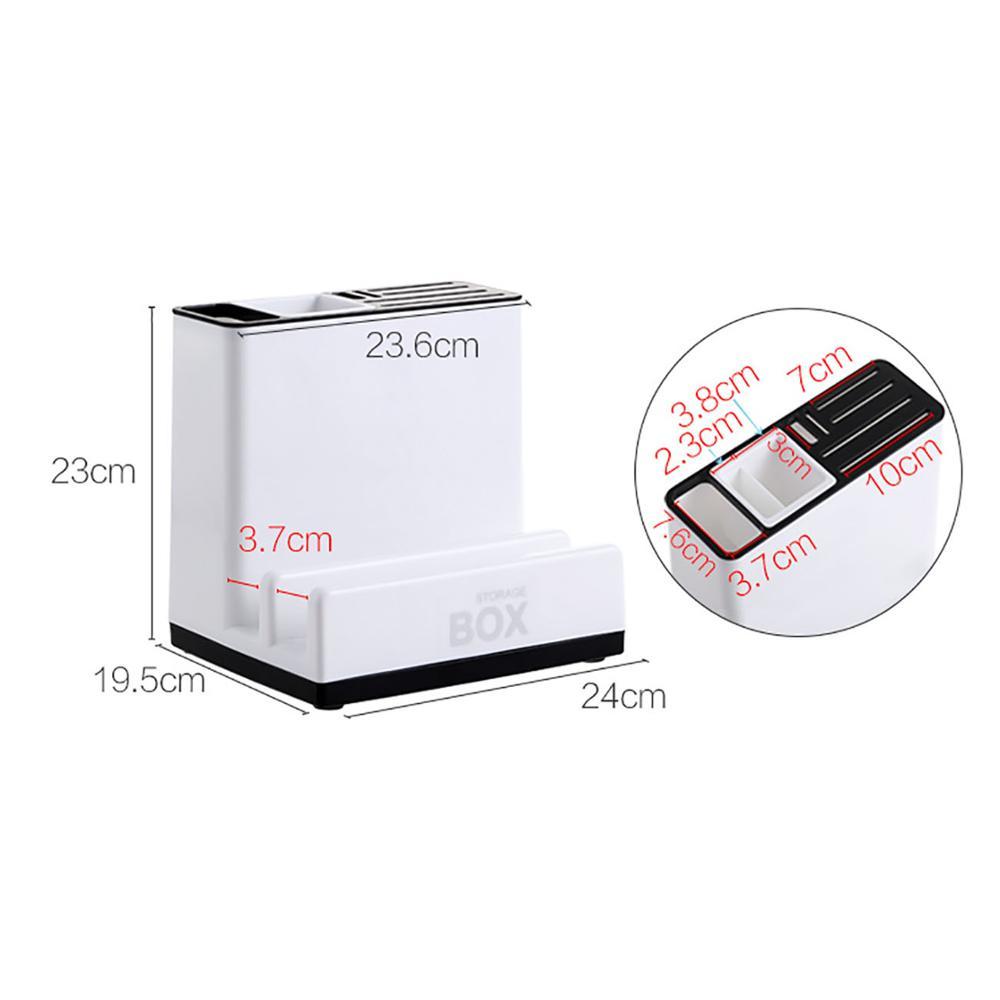 Kitchen Knife Storage Rack Plastic Tableware Holder