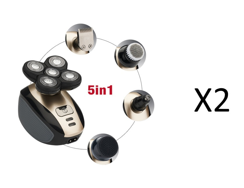 5-in-1 Electric Shaver Razor for Men