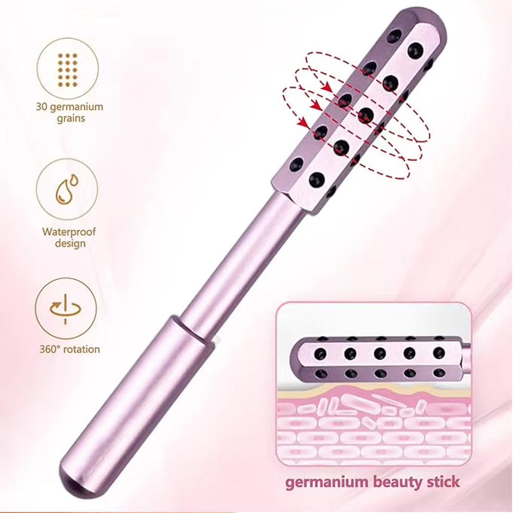 Germanium Facial Roller Beauty Stick Face Massager