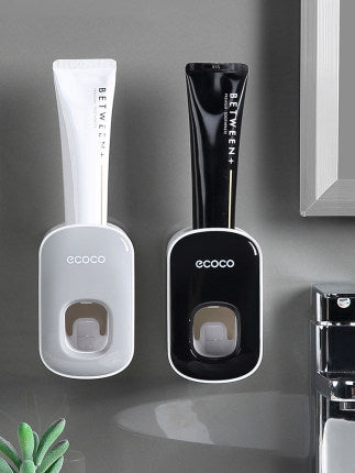 Wall Mounted Automatic Toothpaste Dispenser Set