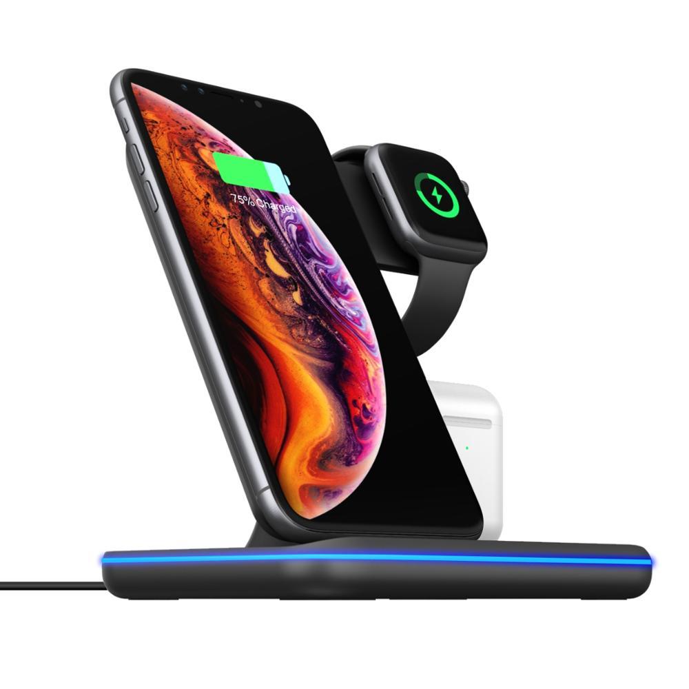 3-in-1 Wireless Charger Stand for Devices
