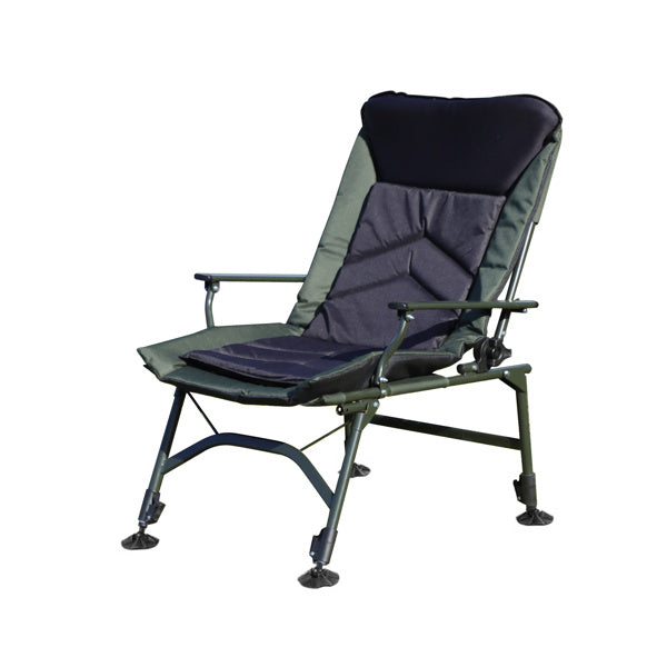 Portable Folding Camping Recliner Chair with Backrest