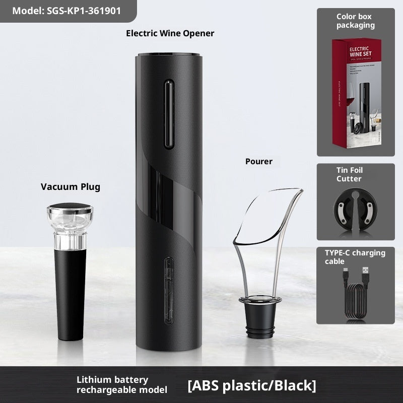 USB Rechargeable Electric Wine Bottle Opener