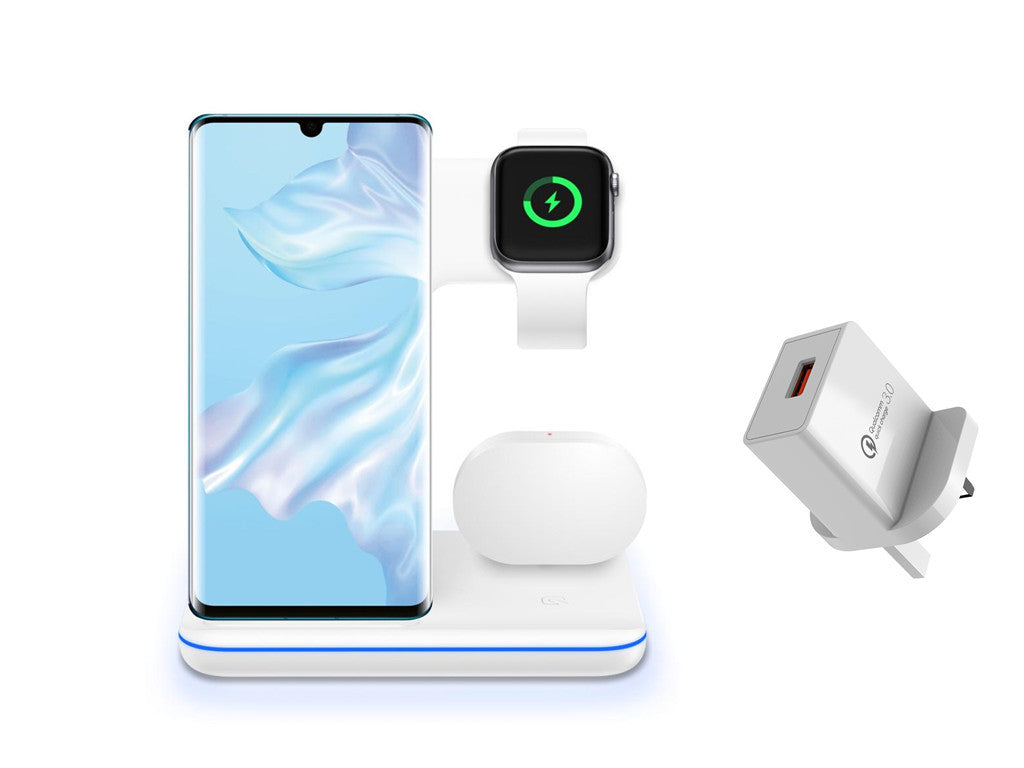 3-in-1 Wireless Charger Stand for Devices