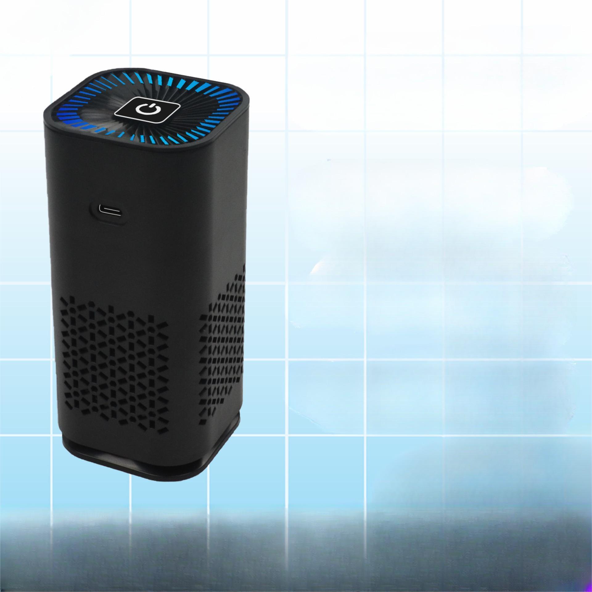 Portable Car Air Purifier Ionizer Freshener